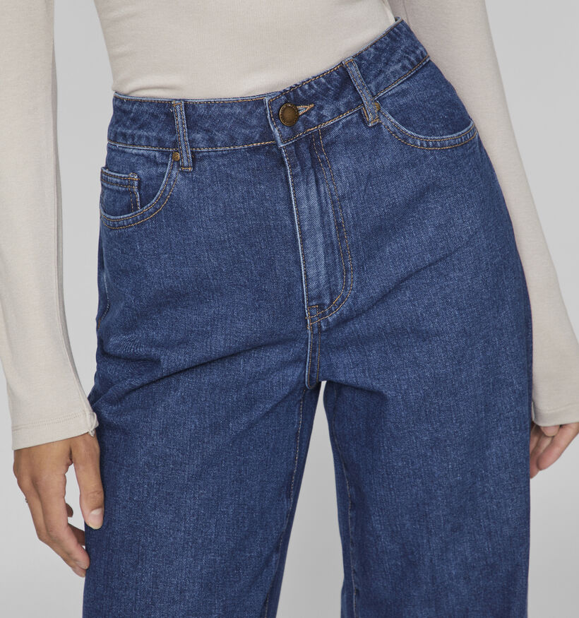 Vila Carla Blauwe Straight leg jeans L32 voor dames (348725)