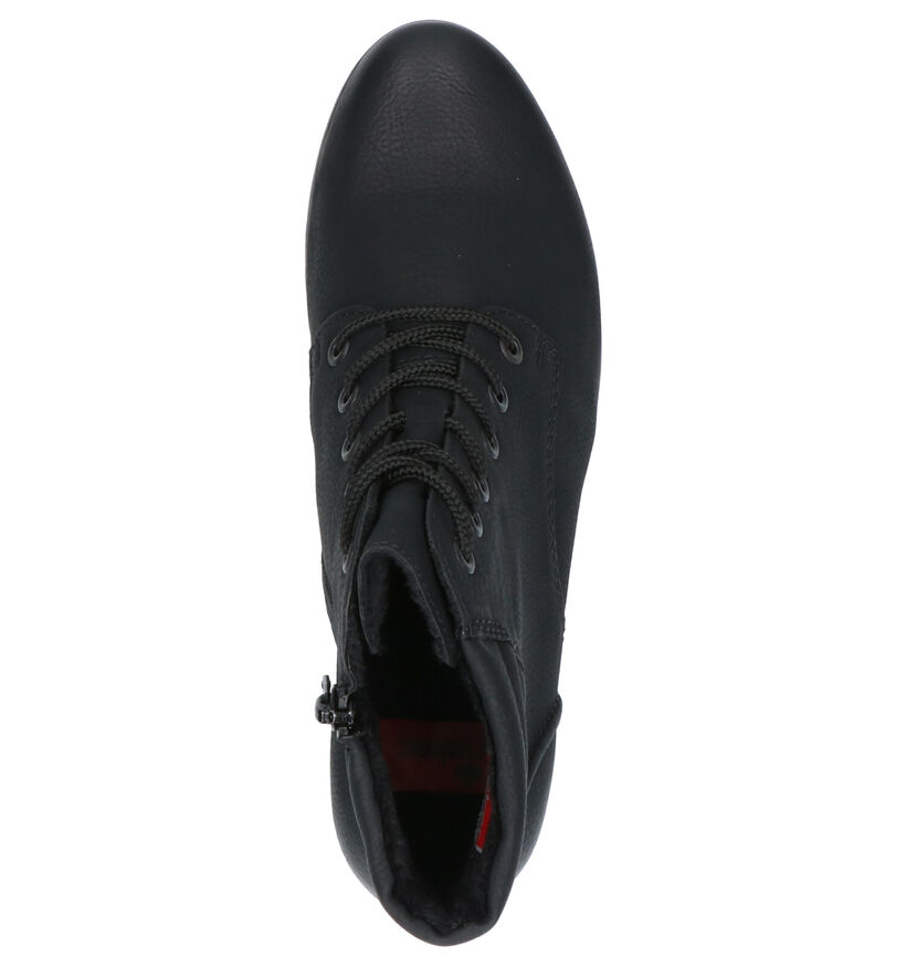 Rieker Cognac Enkellaarsjes met veters voor dames (331611)