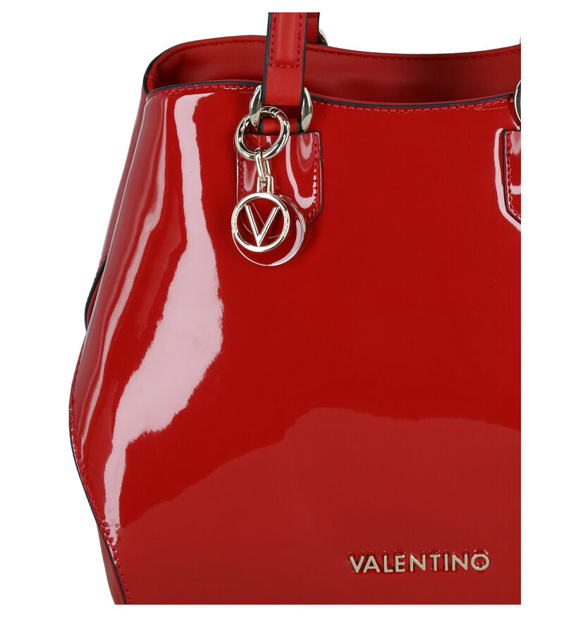 Valentino Handbags Pascal Rode Schoudertas in lakleer (259228)