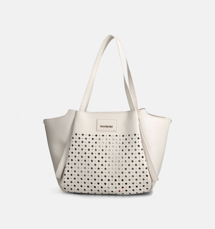 NeroGiardini Cabas en Ecru pour femmes (370623)