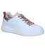NeroGiardini Witte Veterschoenen voor dames (290052) - geschikt voor steunzolen