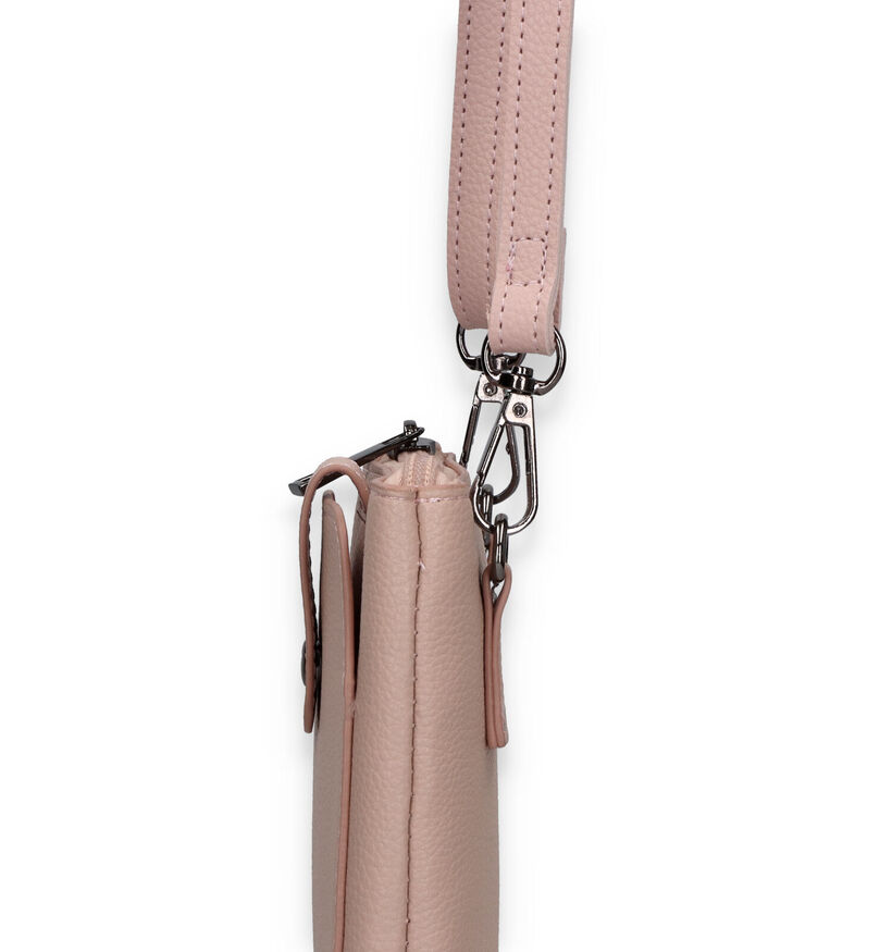 Signatur Roze Crossbody Telefoontasje in kunstleer (325878)