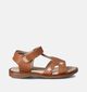 Milo & Mila Sandales en Cognac pour filles (356675)