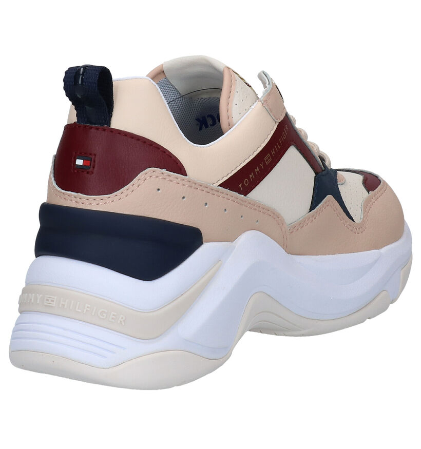 Tommy Hilfiger Baskets basses en Multicolore en cuir (276245)