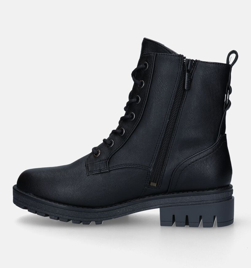 Mustang Zwarte Biker boots voor dames (329644)