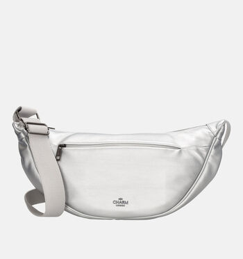 Crossbodytas zilver