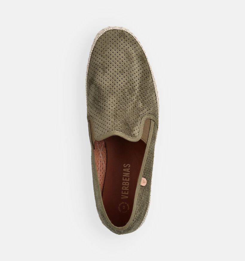 Verbenas Boris Groene Espadrilles voor heren (370096)