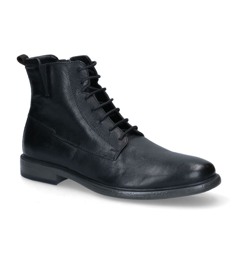 Geox Terence Chaussures Habillées en Marron en cuir (300874)
