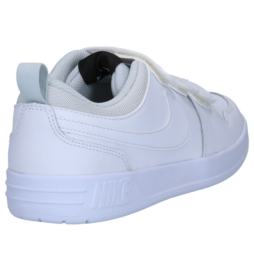 Nike Pico 5 Witte Sneakers in leer (253957)