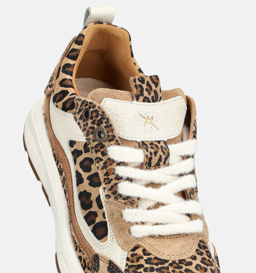 Xsensible Milau Bruine Sneakers voor dames (379010) - geschikt voor steunzolen