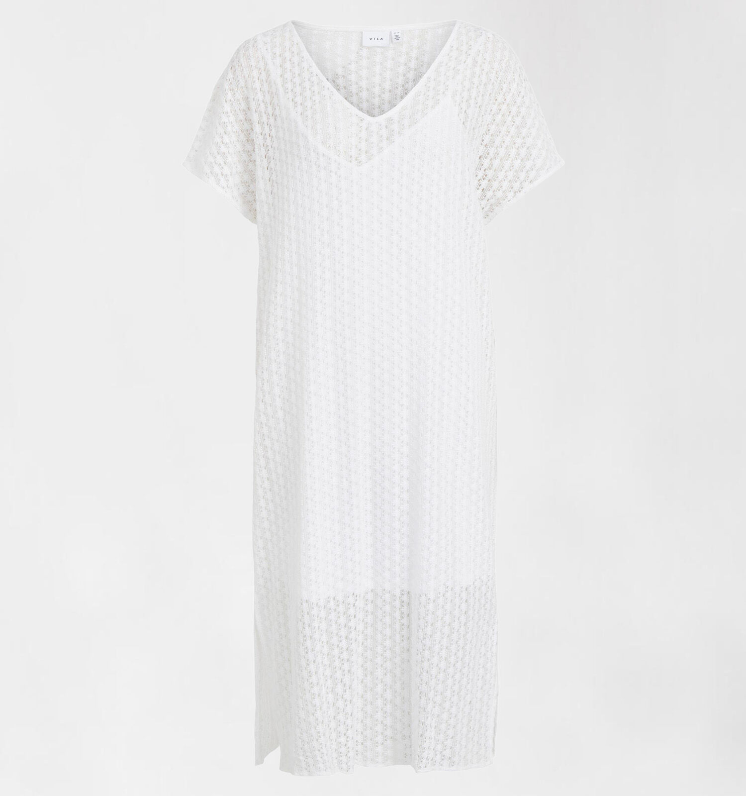 Vila Julisa Witte Midijurk Dames Kleedjes Online op TORFS.BE