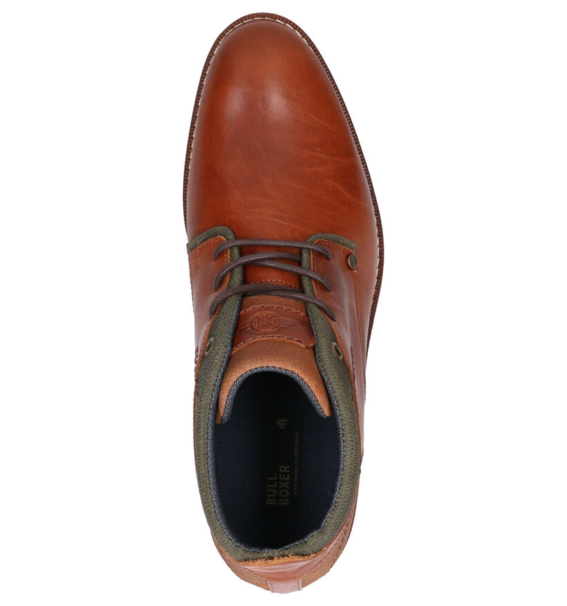 Bullboxer Cognac Boots in leer (260612)