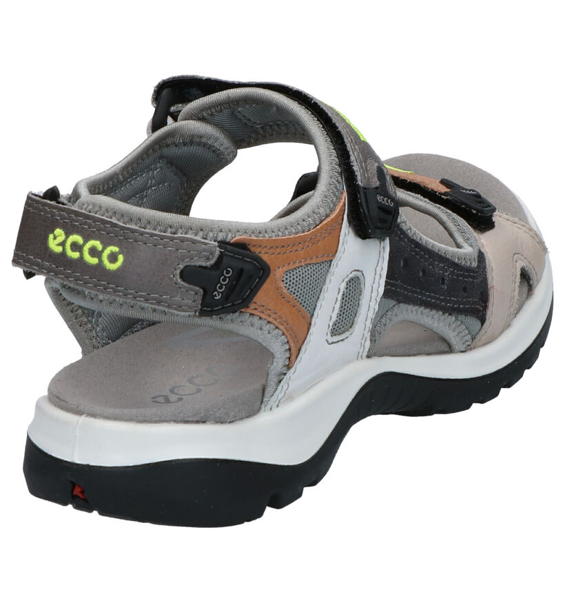 ECCO Offroad Grijze Sandalen in nubuck (287320)