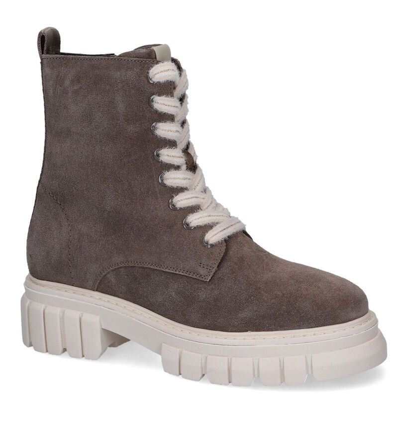Maruti Maxim Beige Bottines voor dames (314977)