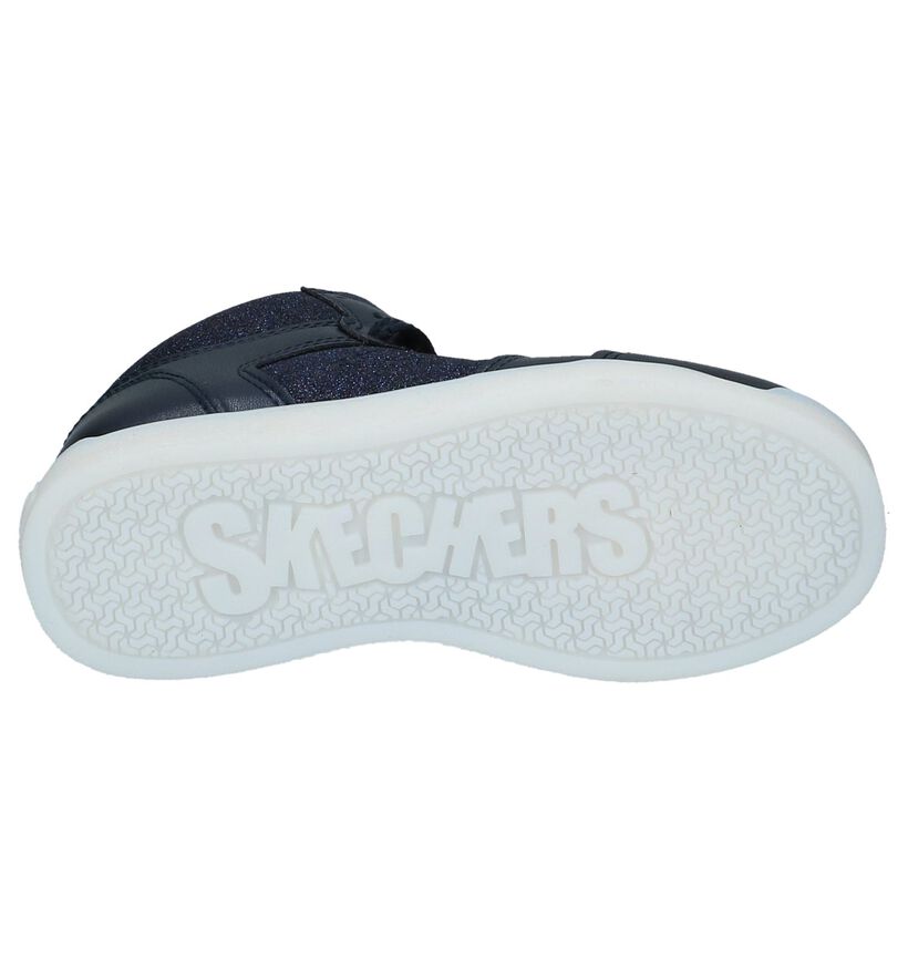 Skechers Baskets basses en Or en simili cuir (222866)