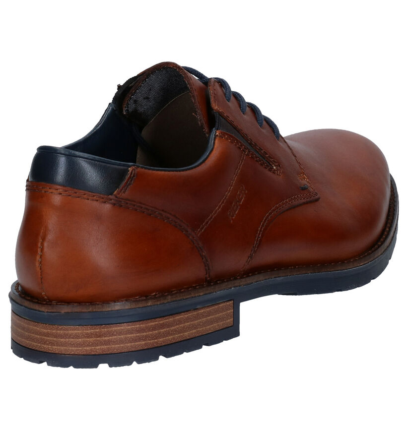 Rieker Cognac Veterschoenen voor heren (327936)