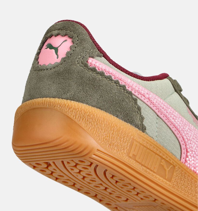 Puma Prima Palermo Kakigroene Sneakers voor dames (359229) - geschikt voor steunzolen