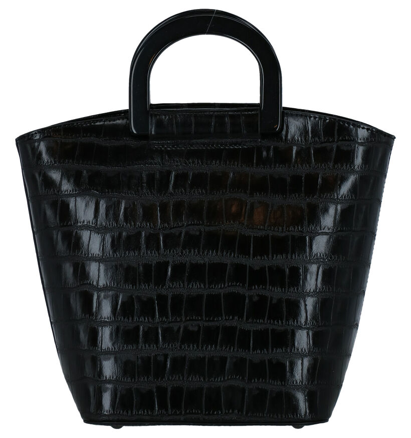 Bulaggi Croc Vegan Sac à main en Noir en simili cuir (290914)