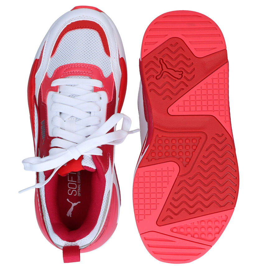 Puma X-Ray Baskets en Rouge pour filles (293448) - pour semelles orthopédiques