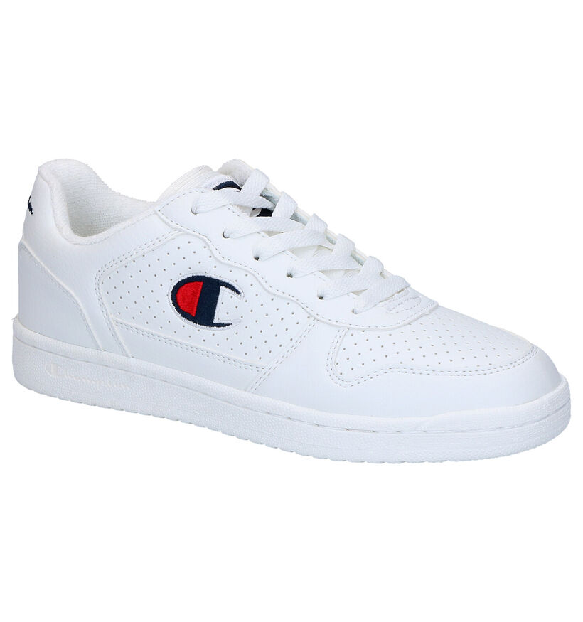 Champion Chicago Low Witte Sneakers in kunstleer (278592)