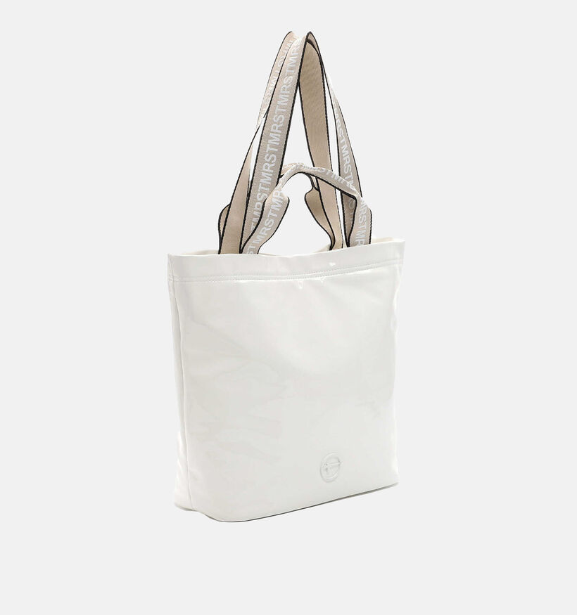 Tamaris Anica Witte Shopper met rits voor dames (338652)