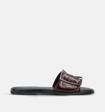 Laurent David Slippers Bruin/Bordeaux