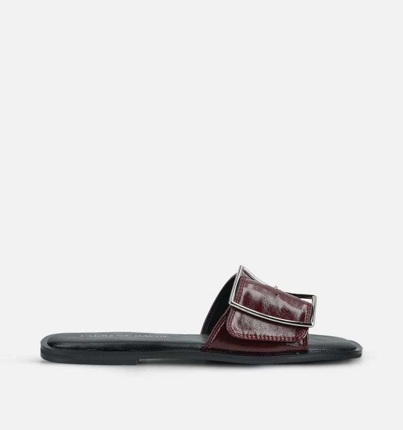 Laurent David Bordeaux Slippers voor dames (378277)