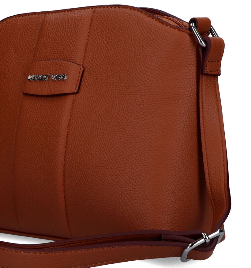 Laurent David Cognac Crossbody Tas voor dames (327906)