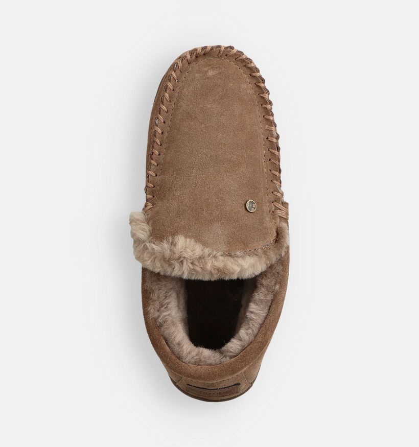 Warmbat Grizzly Bruine Pantoffels voor heren (363340)