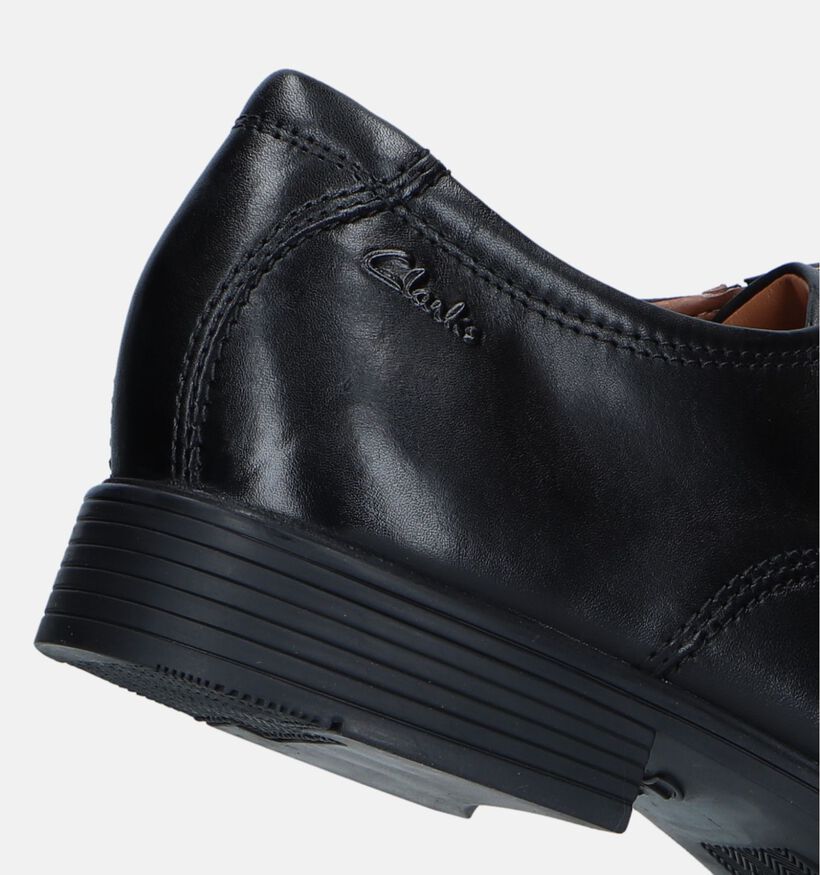 Clarks Tilden Cap Zwarte Veterschoenen voor heren (307887)