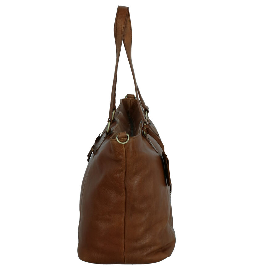 Burkely Cabas en Cognac en cuir (260954)