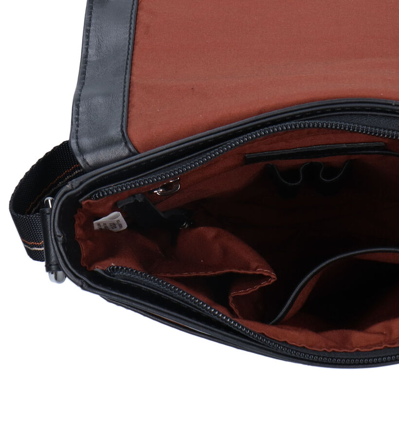 MicMacBags Zwarte Schoudertas voor heren (320202)