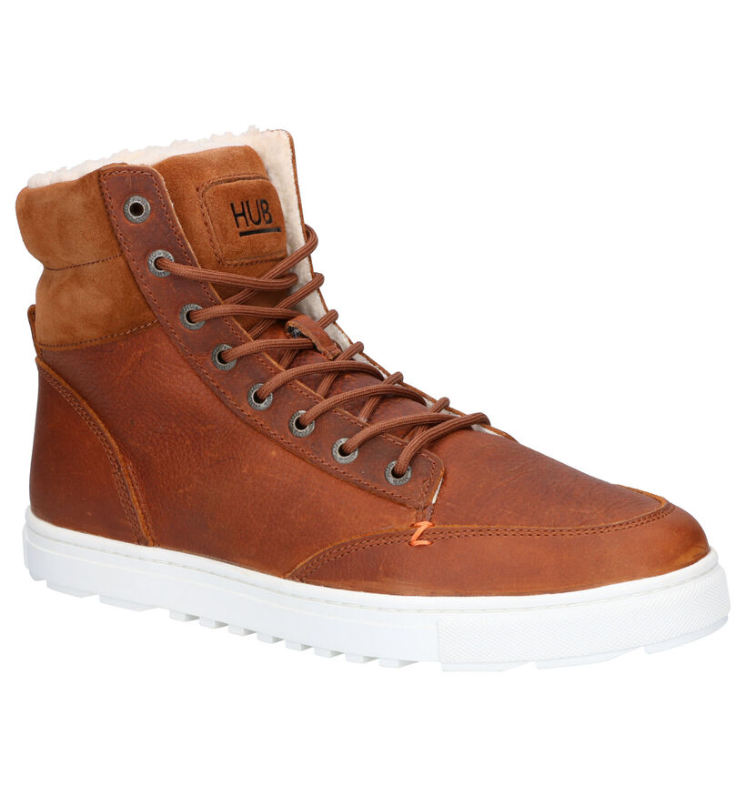 Hub Dublin Bruine Boots in nubuck (255794)