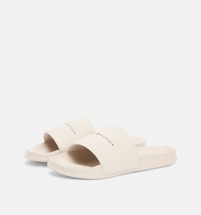 Tommy Hilfiger Core Claquettes en Beige pour hommes (368636)