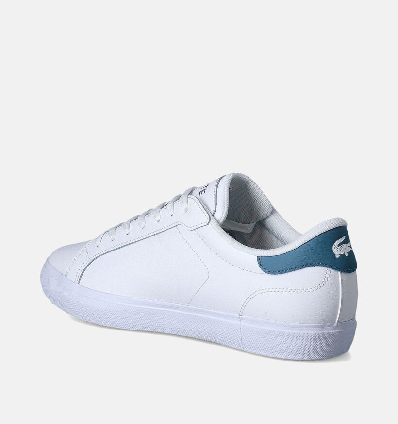 Lacoste Powercourt Chaussures à lacets en Blanc pour hommes (351179)
