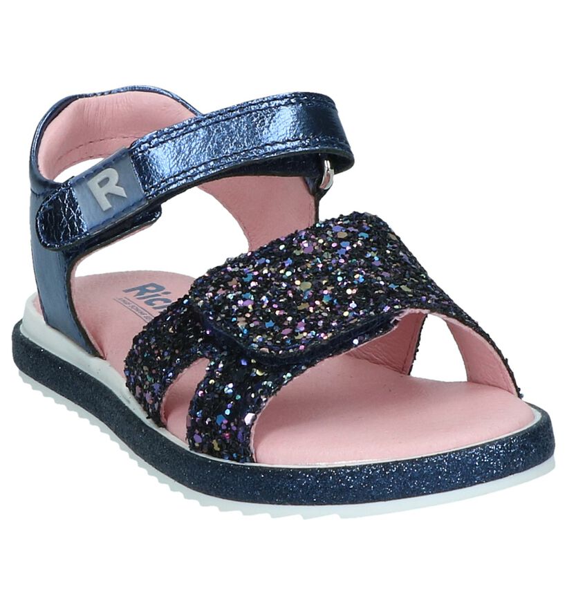 Metallic Blauwe Sandalen Richter in kunstleer (246930)