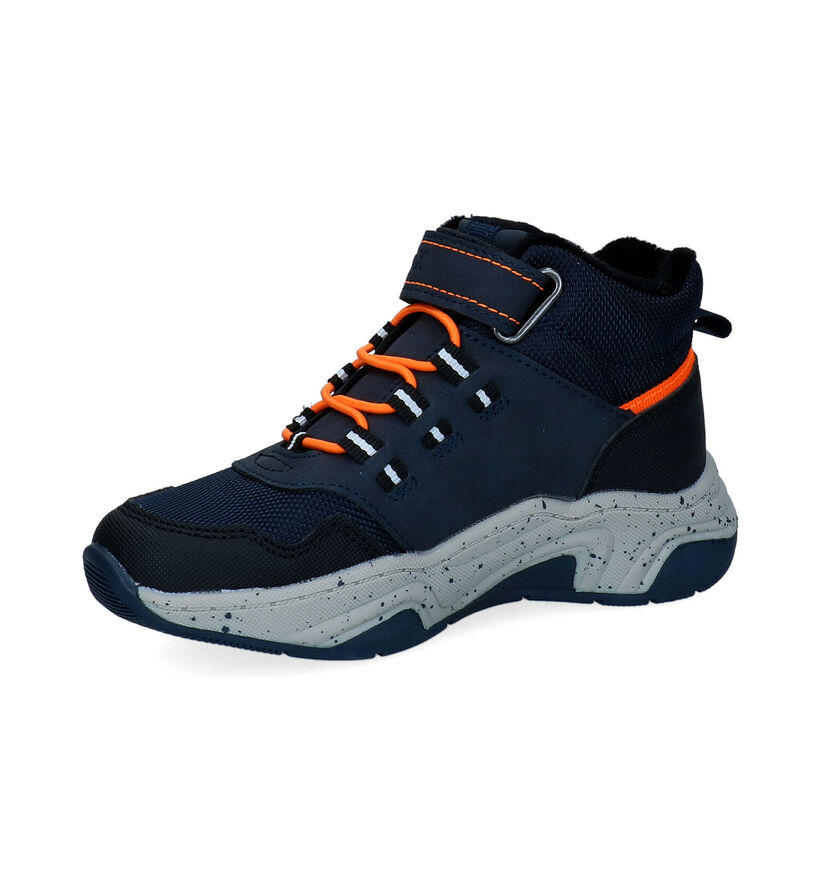 Sprox Chaussures hautes en Bleu foncé pour garçons (297277)