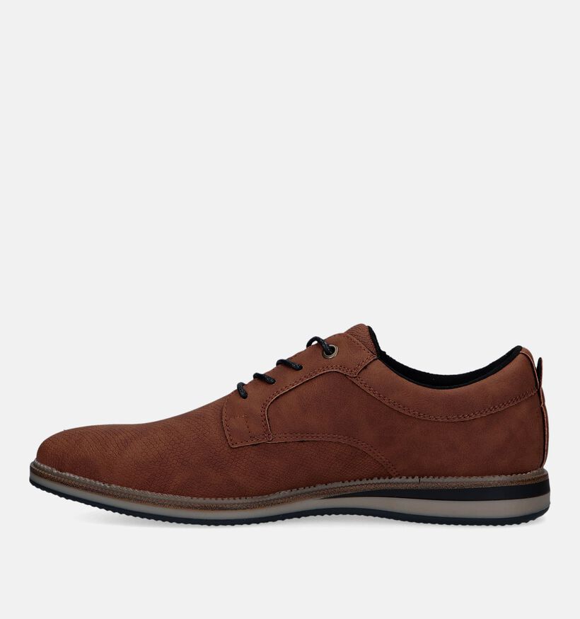 Lifestyle Chaussures classiques en Cognac pour hommes (330047)