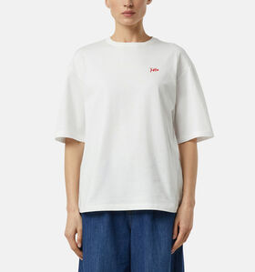 comma T-shirt en Blanc pour femmes (372196)