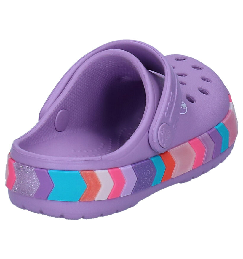 Crocs Chevron Beaded Clog Sandales en Blanc pour filles (289805)