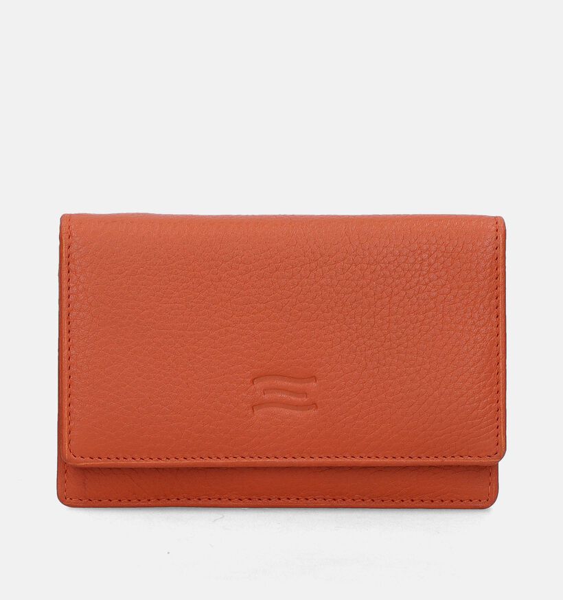 Crinkles Oranje Overslagportemonnee voor dames (349871)