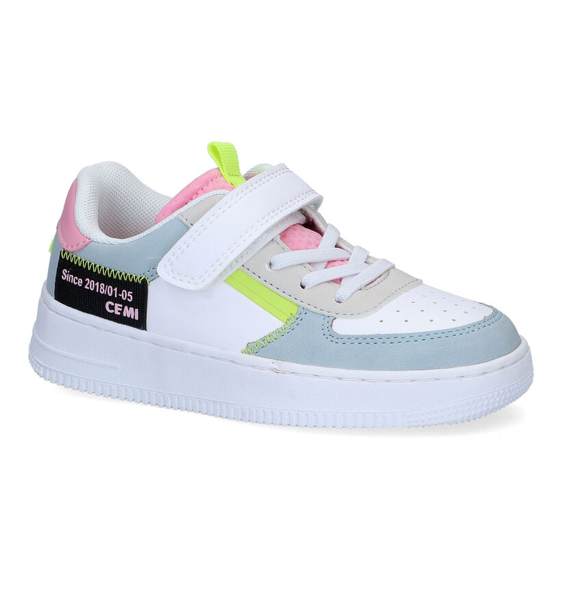 CEMI Witte Sneakers in kunstleer (308577)