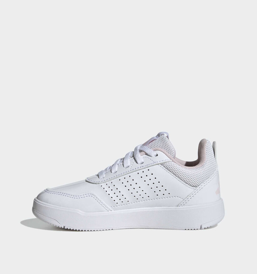 adidas Tensaur Sport 3.0 Witte/Roze Sneakers voor meisjes (375400)