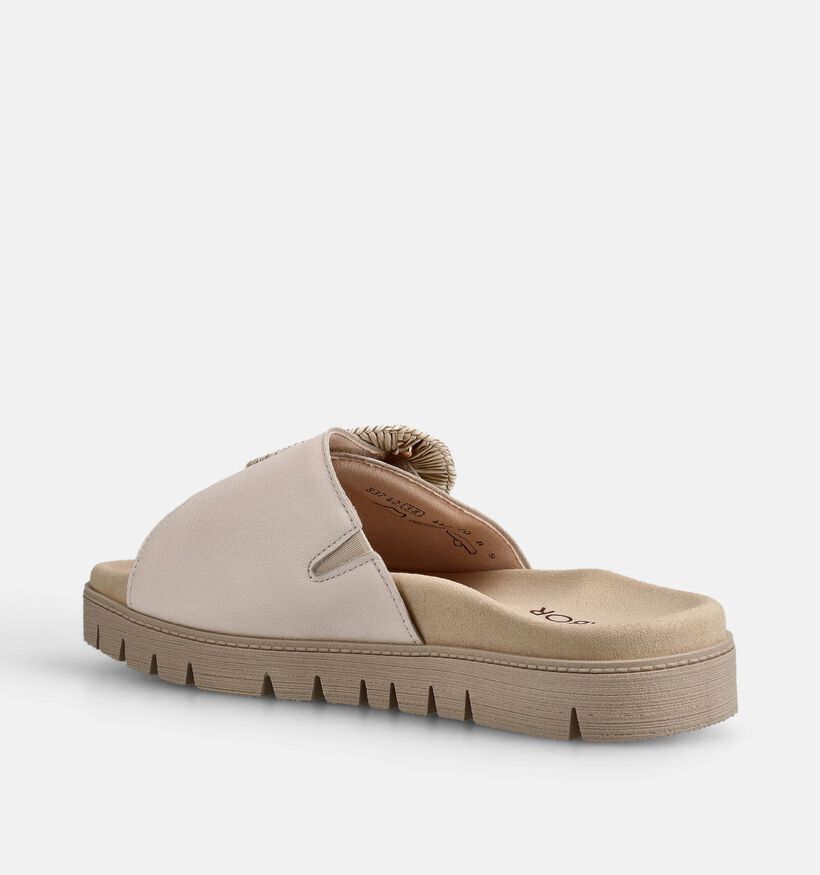 Gabor Ecru Slippers voor dames (373313)