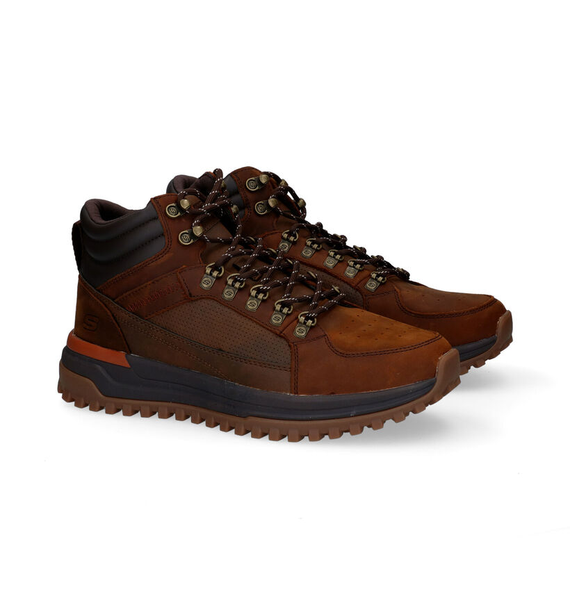 Skechers Sole Trek Cognac Wandelschoenen in nubuck (295634)