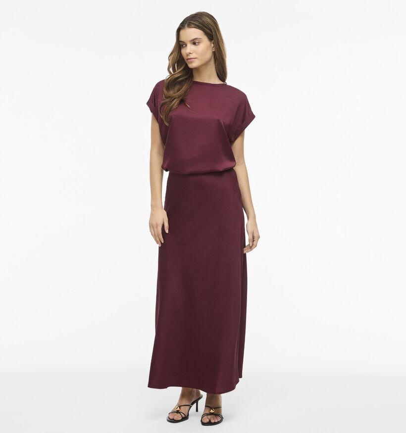 Vila Ellette Bordeaux Midi-Rok voor dames (378451)