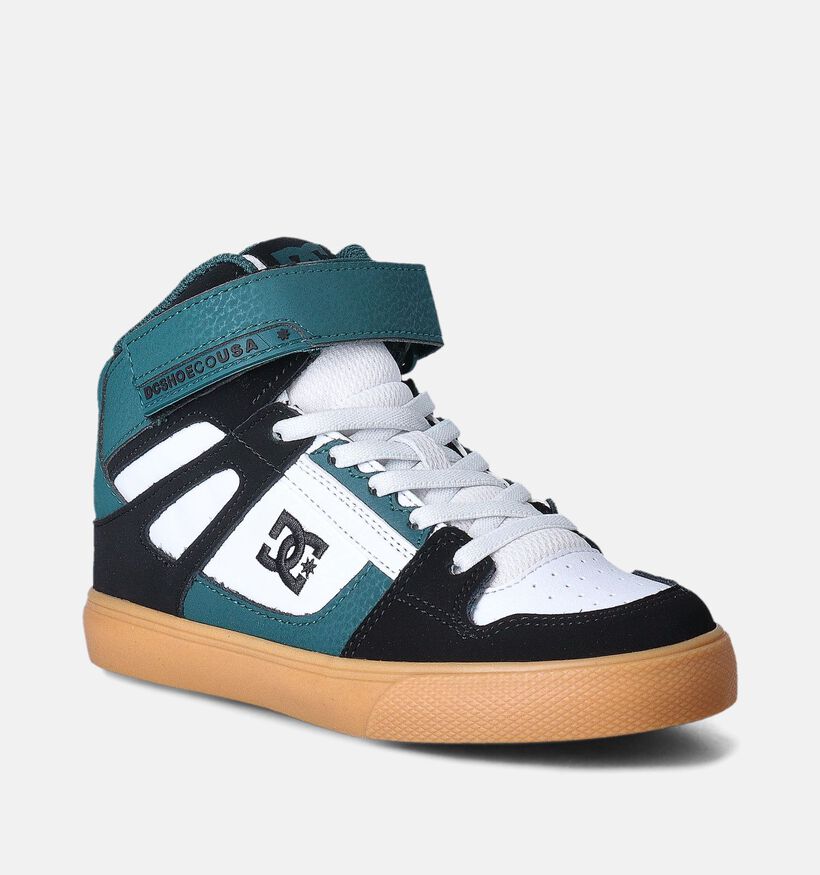 DC Shoes Pure High Top Baskets en Noir pour garçons (361765)