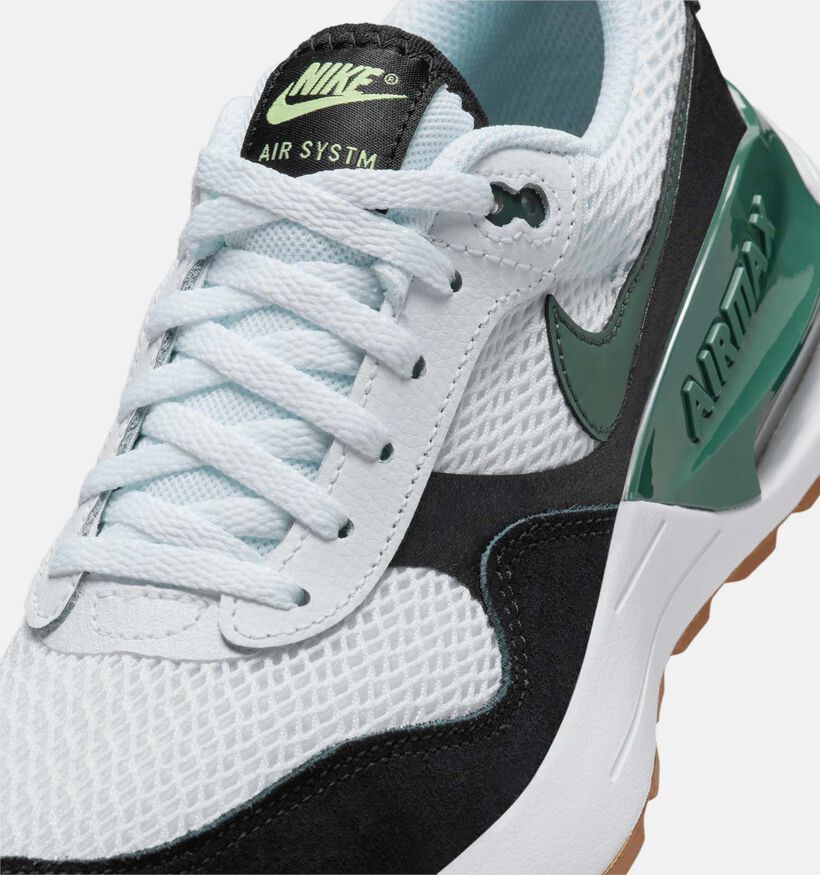 Nike Air Max Systm Witte Sneakers voor jongens, meisjes (344712)