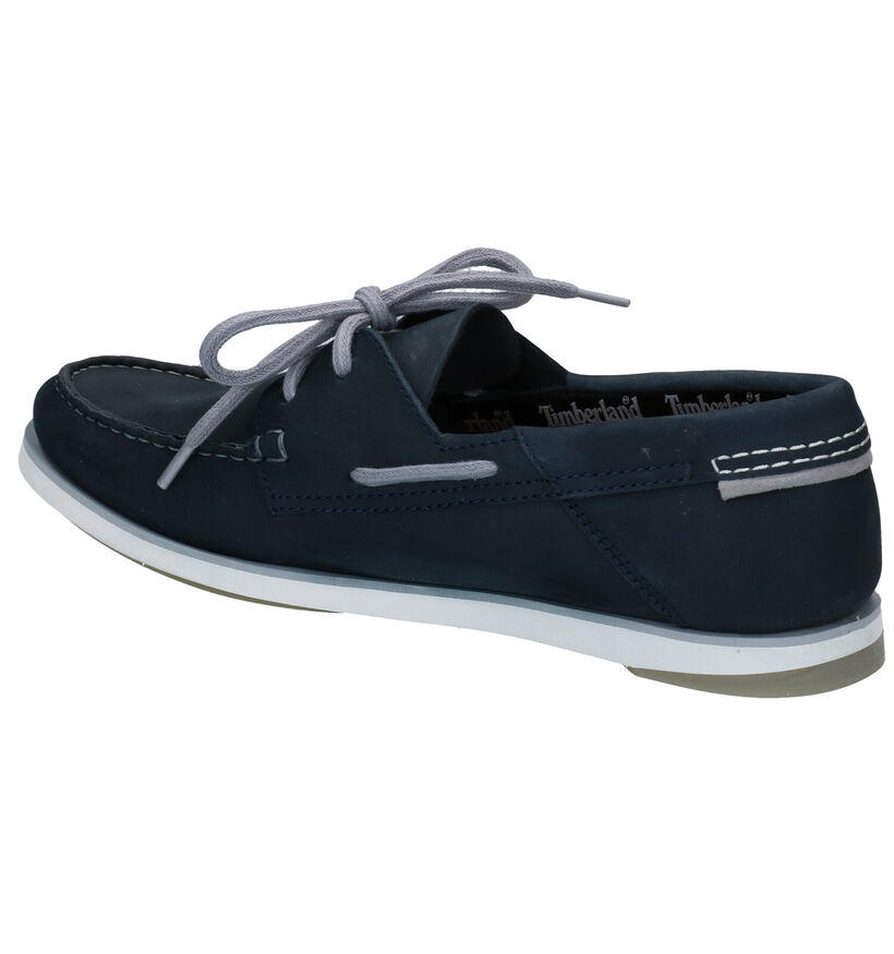 Timberland Atlantis Chaussures bateau en Bleu en nubuck (285924)