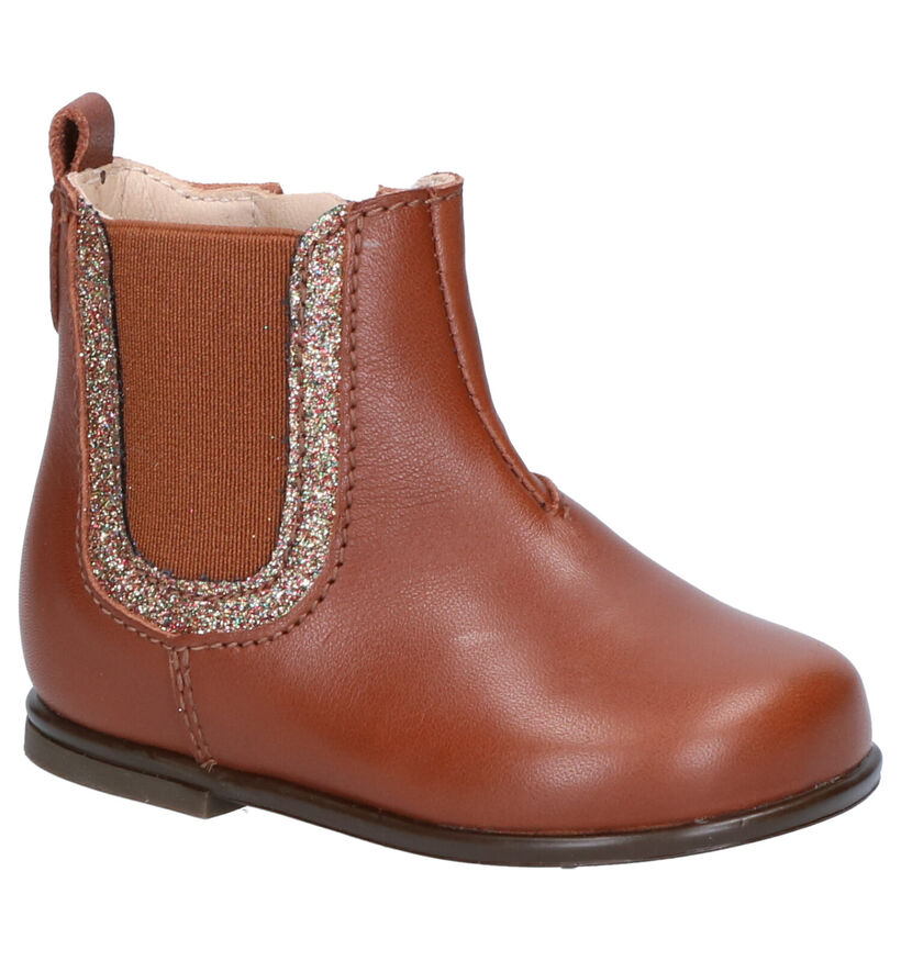 Beberlis Boots pour bébé en Cognac pour filles (297338)